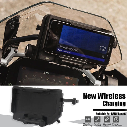 Wireless Charging Navigation GPS Bracket for BMW R1300GS R1200GS R1250GS F850GS