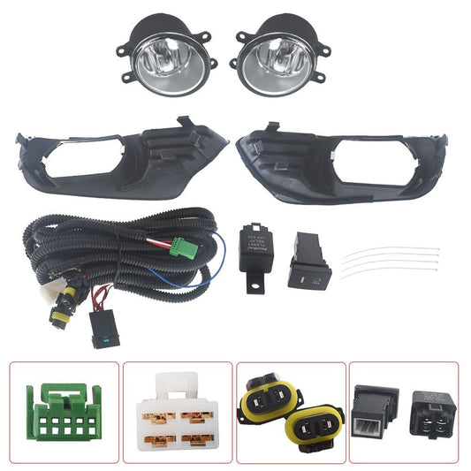 Transparent front bumper fog light kit switch for 2007-2009 for Camry n