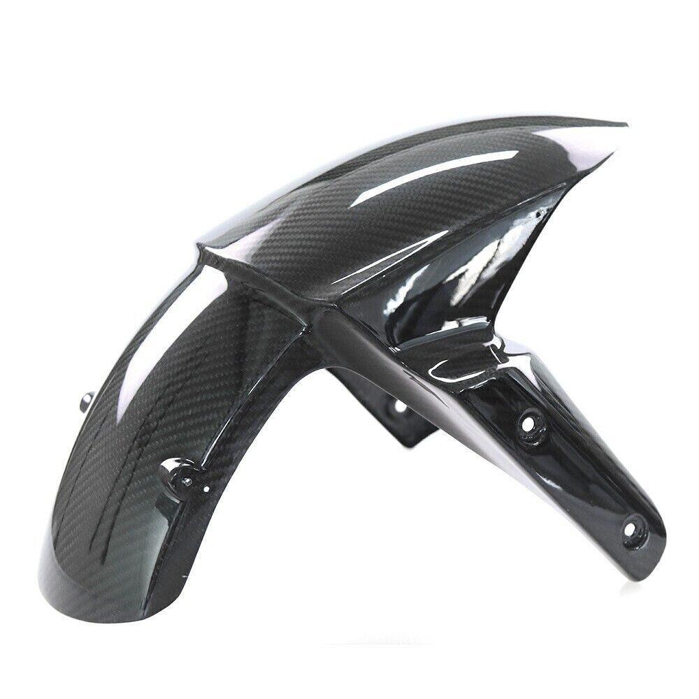 100% Real Carbon Fiber Front Fender For 2011-2015 ZX10R, 2009-2018 ZX6R Mudguard Q