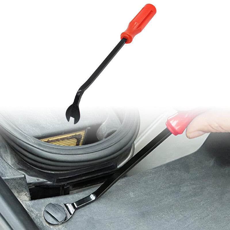 1Pc Car Door Panel Remover Body Retainer Clip Auto Trim Upholstery Pry Tool Red