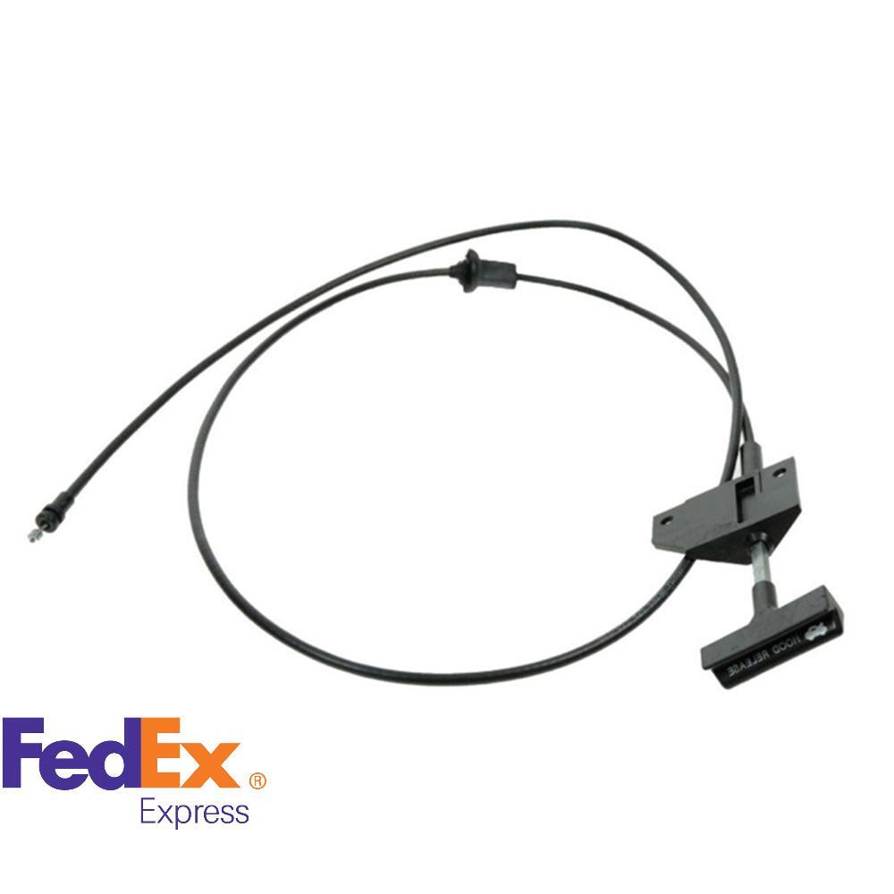 Hood Release Cable w/ Handle for Chevrolet Blazer S10 Pickup Truck for GMC Jimmy S15 Q