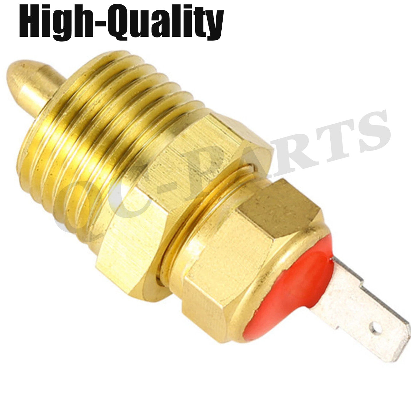 Car cooling fan thermostat temperature sensor switch 3/8 inch NPT with diagonal nuts