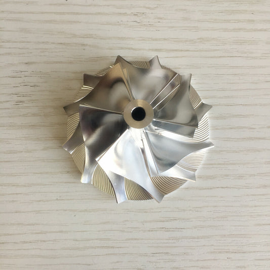 .K16 47.50/65.94 mm 6+6 Blade Turbine Milling/Burnt Compressor Wheel