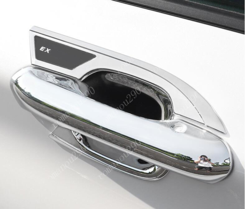 8p  for ford  Explorer 2020-2021 ABS Chrome Exterior Door Handle&Bowl Cover Trim