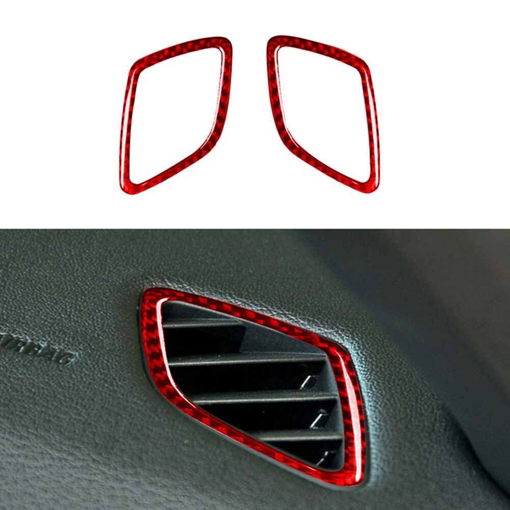 Carbon Fiber Interior Display Surround Frame Cover Trim for ACURA TL 2009-2023 v