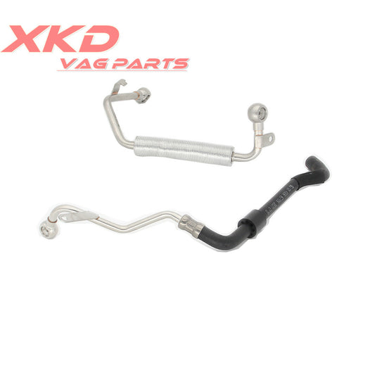 2.0T Coolant Pipe Exhaust Gas Turbocharger Kit Fit for VW for Jetta for Passat for AUDI Q3
