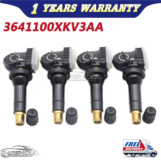 4 NEW TPMS Tire Pressure Sensor 3641100XKV3AA for Haval XY Tank 500 Great 433MHz