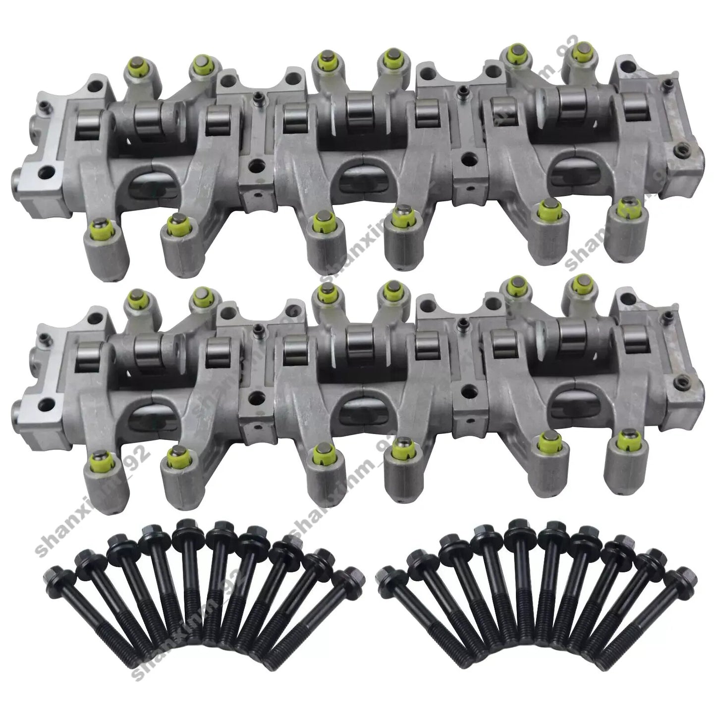 2X Rocker Arm Shaft Lifter Assembly Fits for Dodge for Chrysler 3.5L 4.0L V6 2005-2010