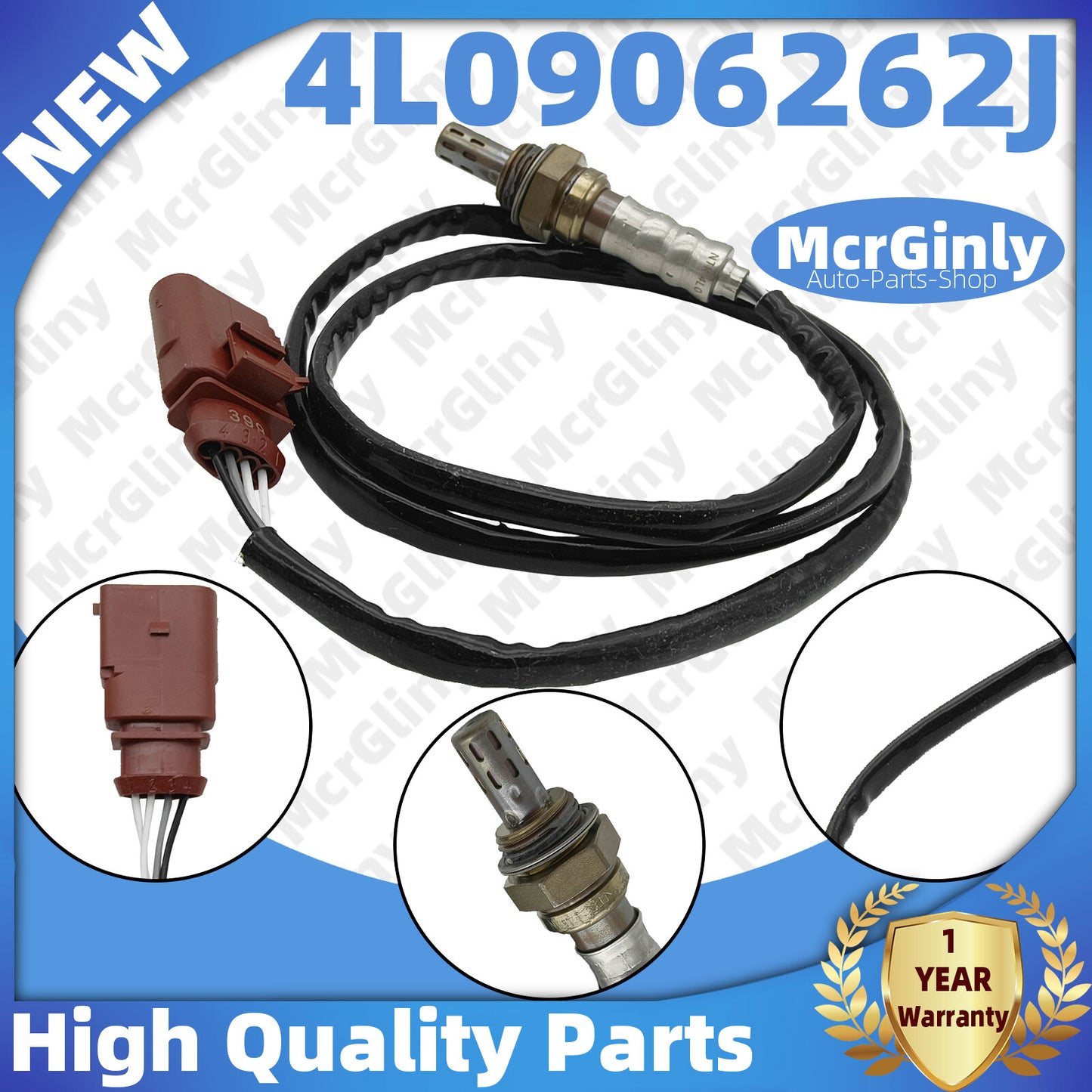 3.0T front upstream oxygen sensor 4L0906262J, suitable for Audi Q7 2010-2015 CJTB CJTC- n
