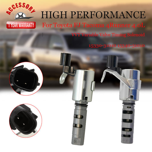 Suitable for Toyota FJ Tacoma 4Runner 4.0L Dual LH + RH VVT Variable Timing Solenoid Valve Kit