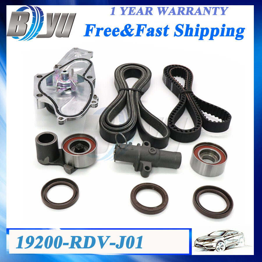 NEW Set Water Pump  Timing Belt Kit For 09 for HONDA Accord for ACURA Odyssey 3.5L V6