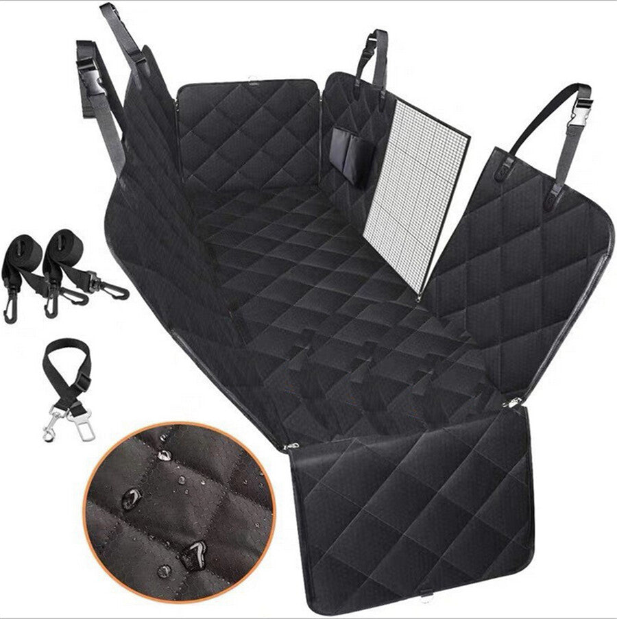Waterproof Car Rear Back for Seat Cover For Pet Cat Dog Carrier Travel Mat Hammock Q