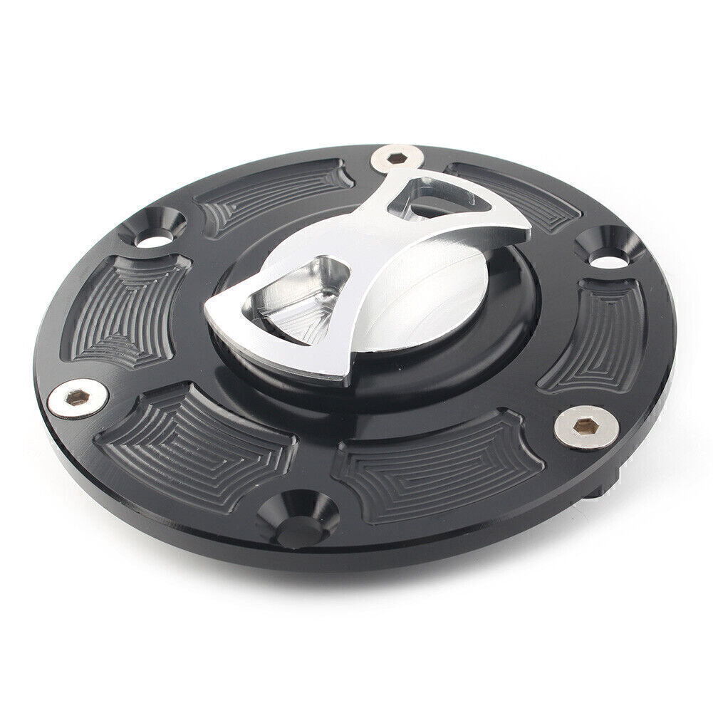 Fuel Gas Tank Cap Cover for RS125/RS250 RSV1000 Tiger 800 1050 Silver Q