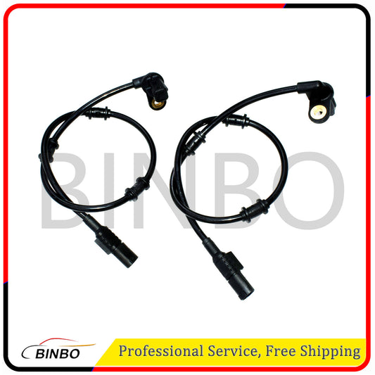 Pair Rear Left+Right ABS Wheel Speed Sensors for Mercedes-Benz W163 ML320 ML350 Q