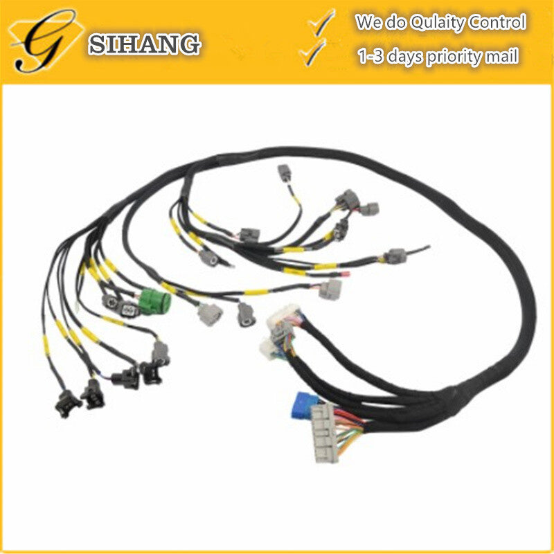 New OBD1 Budget D B-series Tucked Engine Harness for Civic Integra B16 B18 D16
