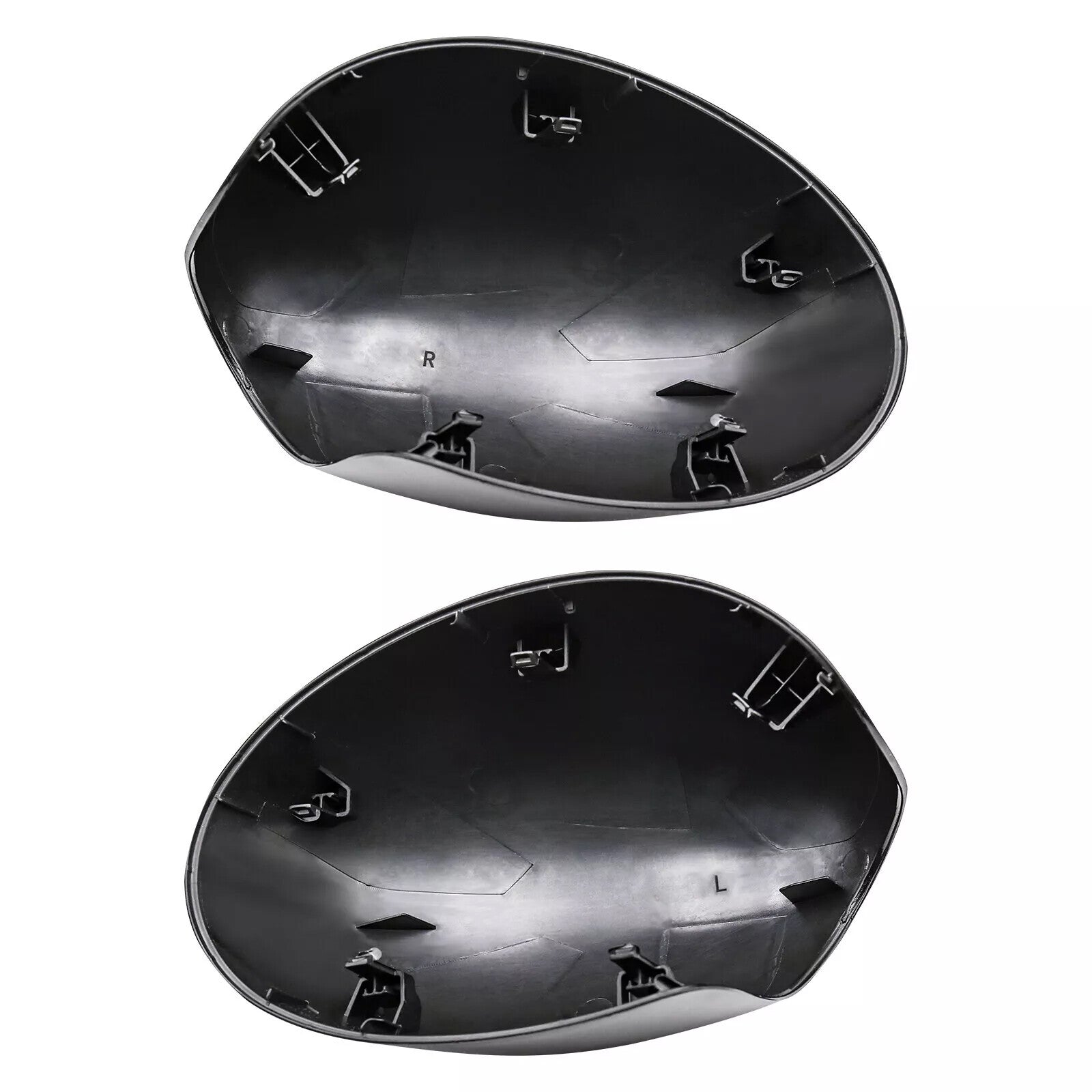1 Pair Gloss Black Mirror Cover Cap for Mini Cooper R55 R56 R57 R58 R60