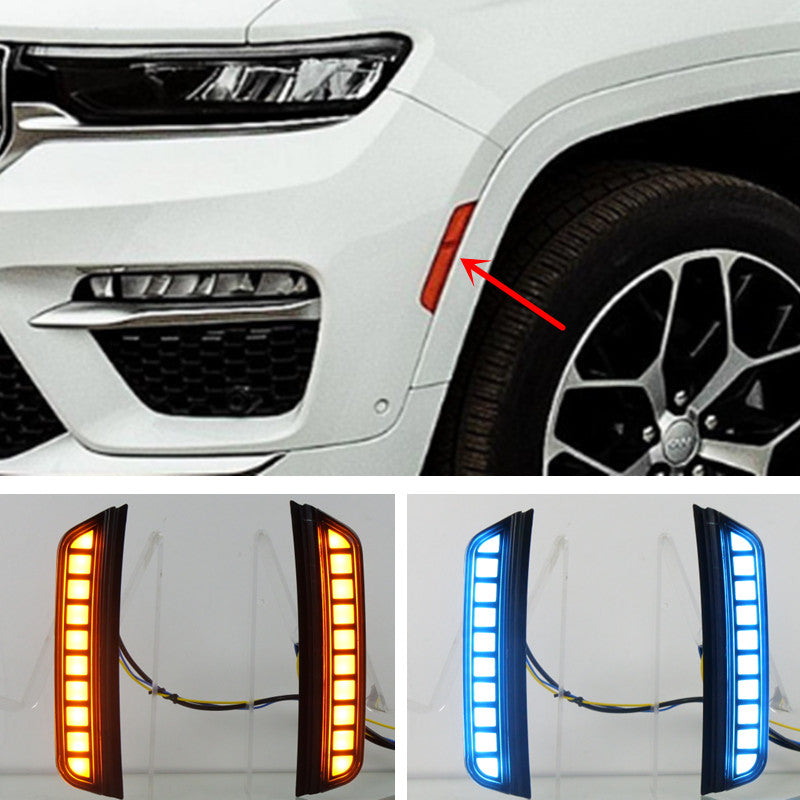Daytime Running Light Side LED Light Sets 2p For 2022-2024 for Jeep Grand Cherokee L v
