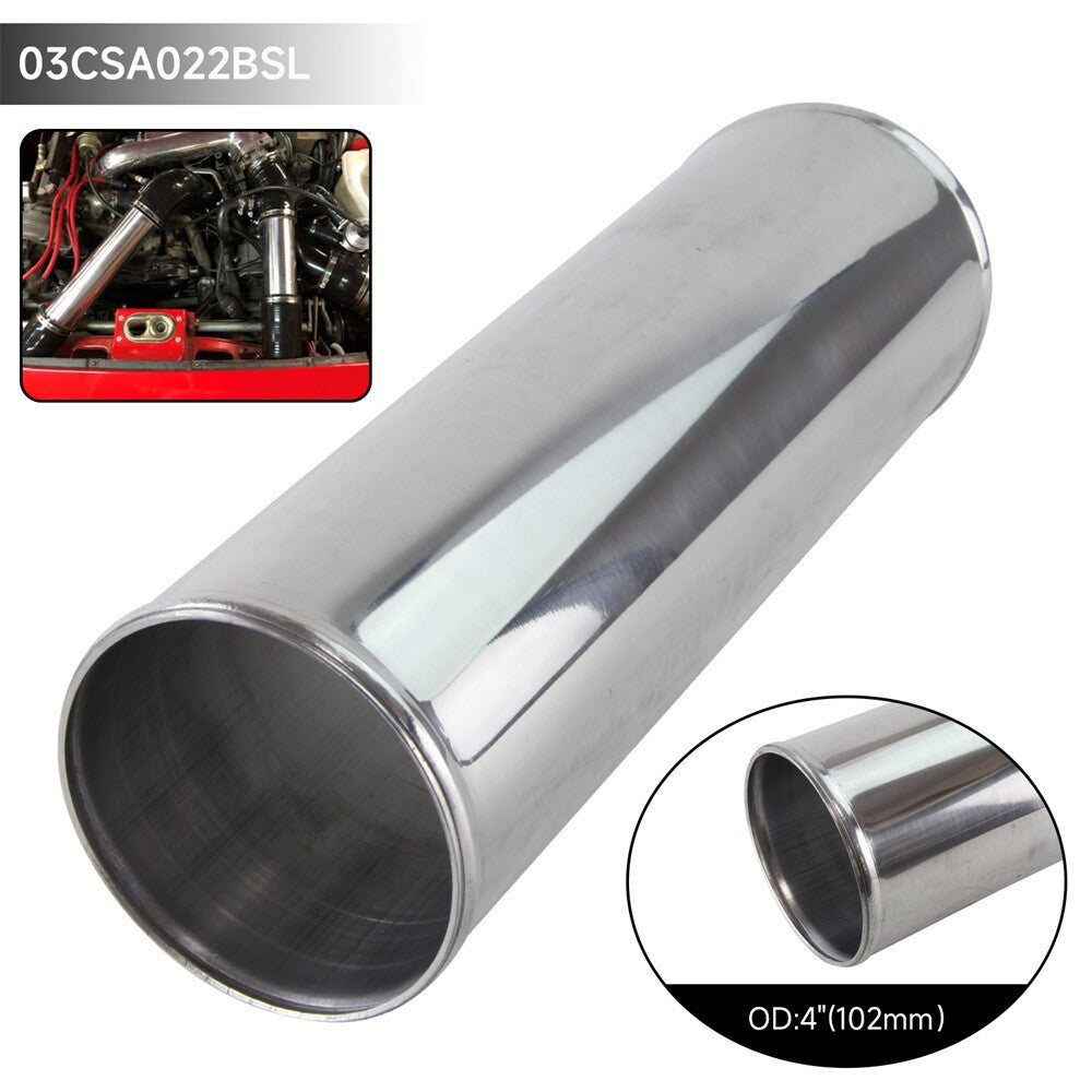 102mm 4 inch Aluminum Intercooler Intake Turbo Pipe Piping Tube Hose L=300mm