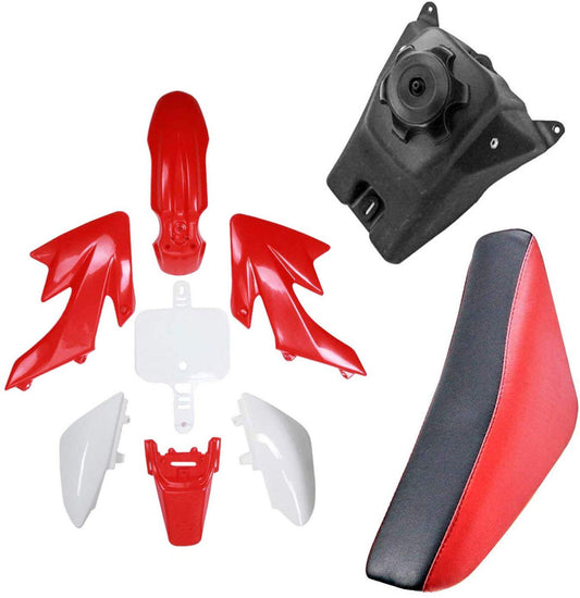 Plastic fuel tank for seat suitable for Honda CRF50 XR50 Baja DR49 SSR 110CC 125CC Pit bicycles