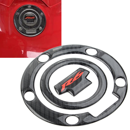 1x Fit for Yamaha YZF R6 YZF600 Gas Tank 3D Decal Fuel Cover Sticker