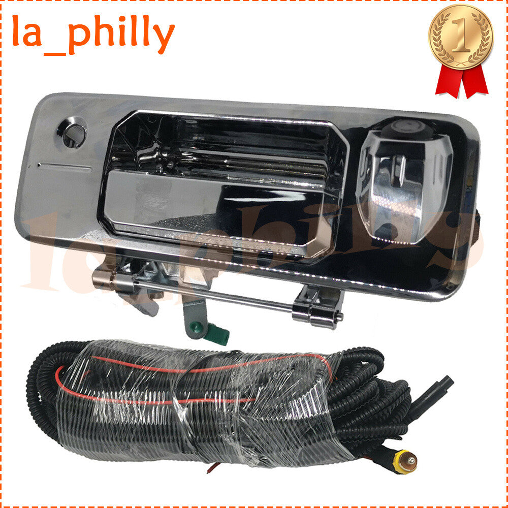 Tailgate Handle w/ Camera 69090-0C090 Fits for Toyota Tacoma 2017-2020 Chrome Q