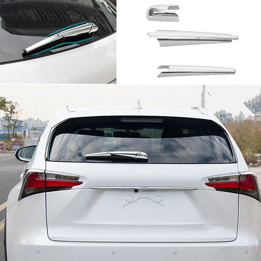 for Lexus NX200t 300 300h 2015-2021 ABS Chrome Rear Window Rain Wiper Cover Trim