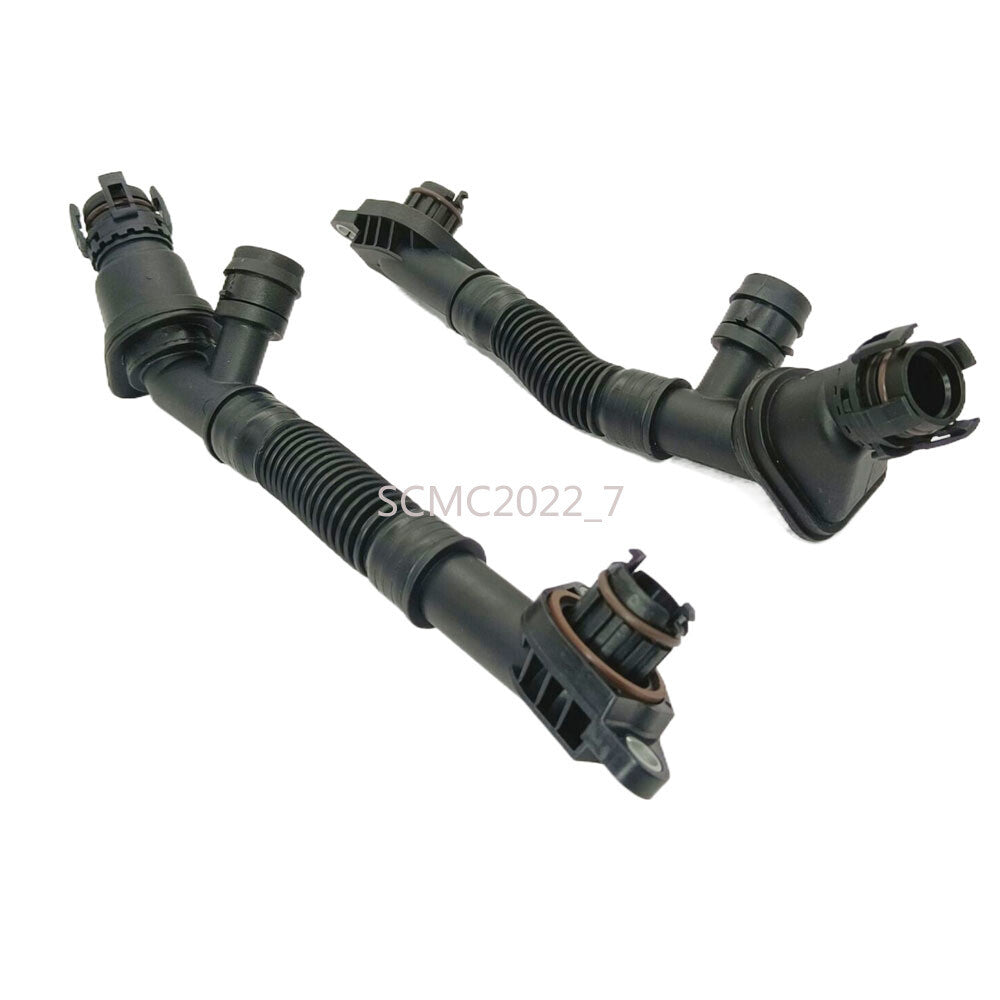 Left Right Crankcase Vent Hose for BMW F10 F02 550i 650i 750i Hybrid 7 E70 4.4