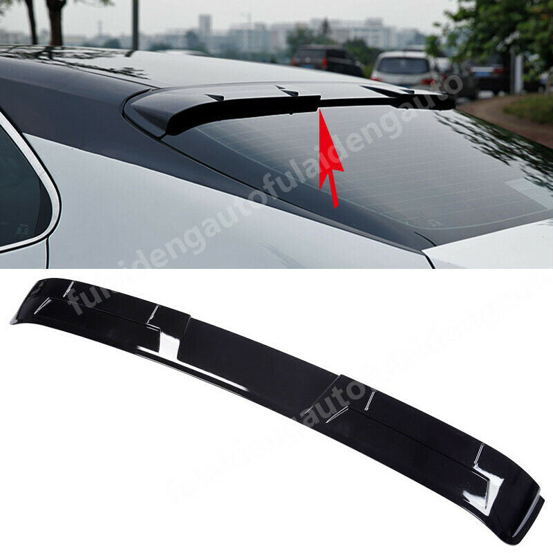 for TOYOTA for CAMRY 2018-2023 GLOSSY BLACK ABS REAR WINDOW ROOF LIP SPOILER VISOR