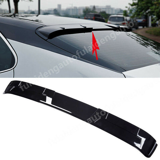 for TOYOTA for CAMRY 2018-2023 GLOSSY BLACK ABS REAR WINDOW ROOF LIP SPOILER VISOR