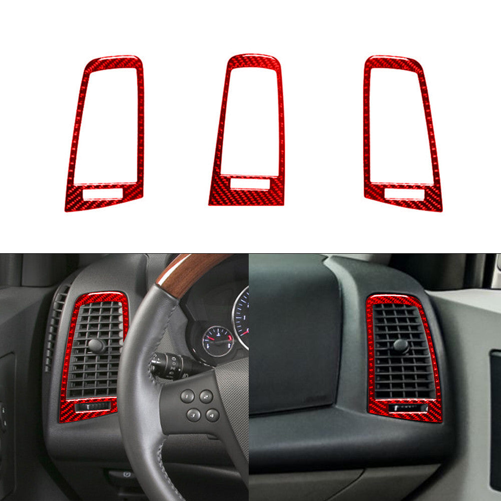 Carbon Fiber Speedmeter Console Cover Trim for Corvette C7 2014-2019 v