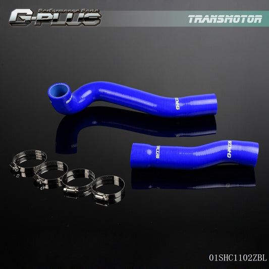 Suitable for 99-06 for BMW E46 M3/330/328/325 silicone radiator hoses, blue + clamp kit