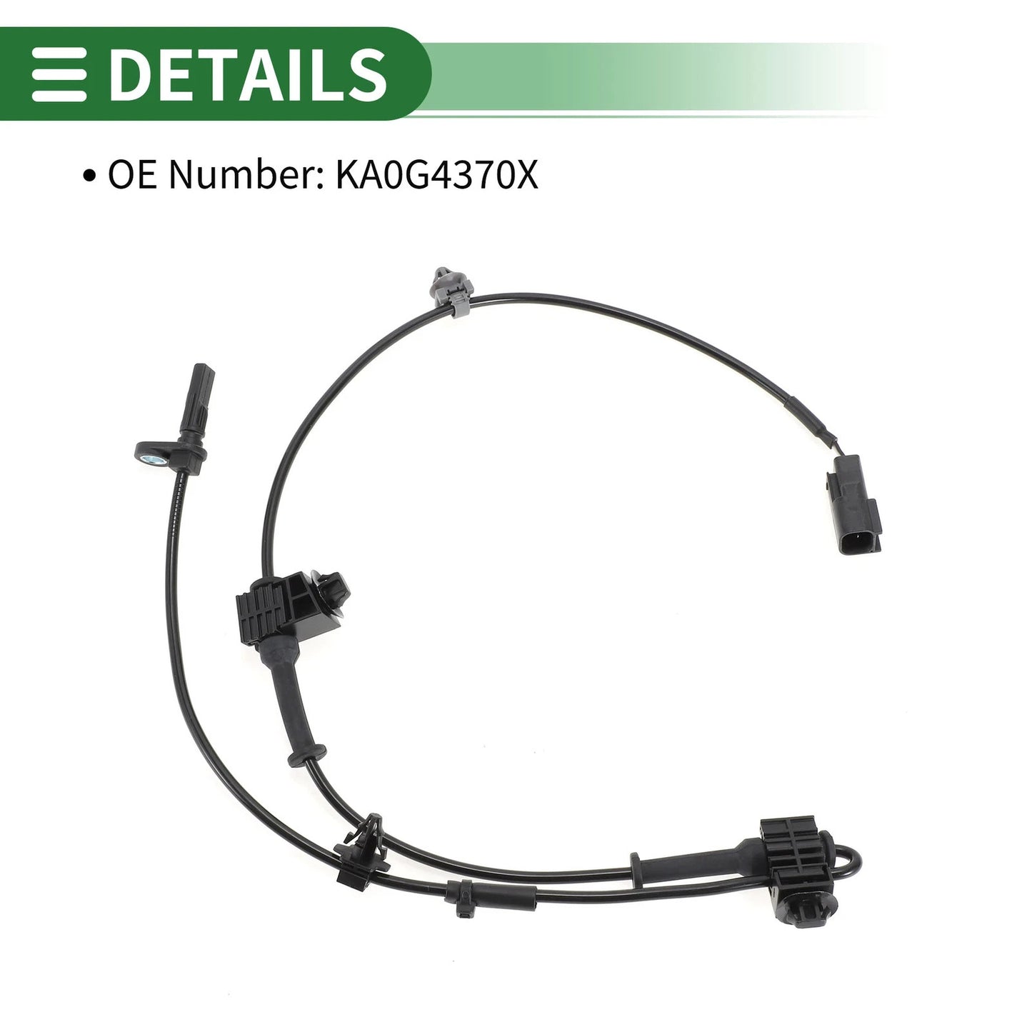 ABS Wheel Speed Senor ABS No.KA0G4370X for Mazda CX-5 2017-2020