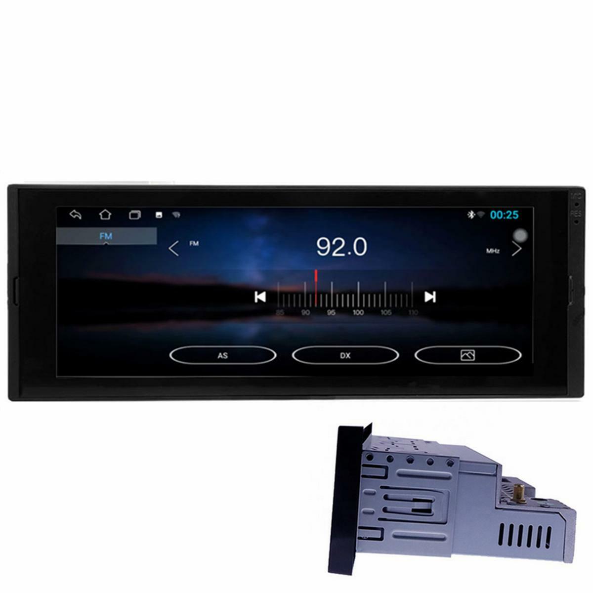Single DIN HD Car Stereo Radio MP5 Player with Touchscreen Bluetooth for iOS and Android n