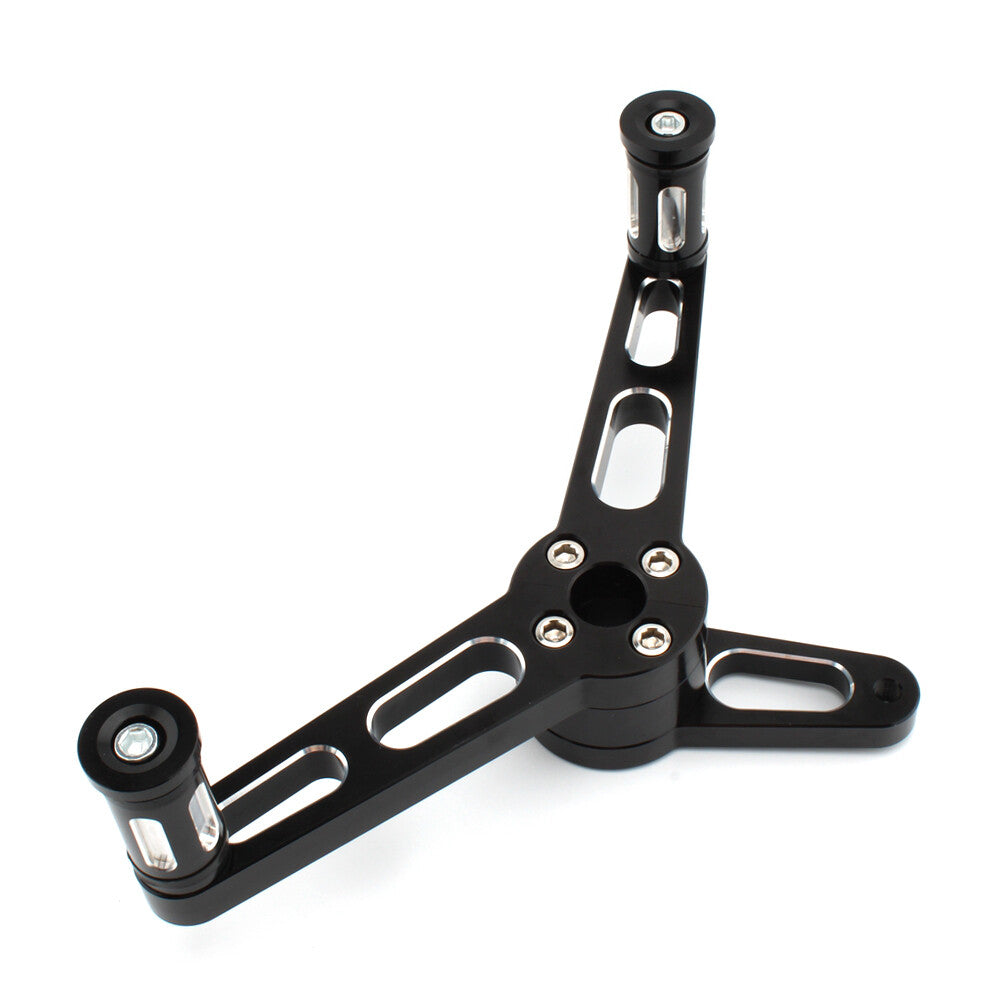 CNC Front Foot Pegs Heel Toe Shifter Lever Fit for Harley Sportster XL883 XL1200