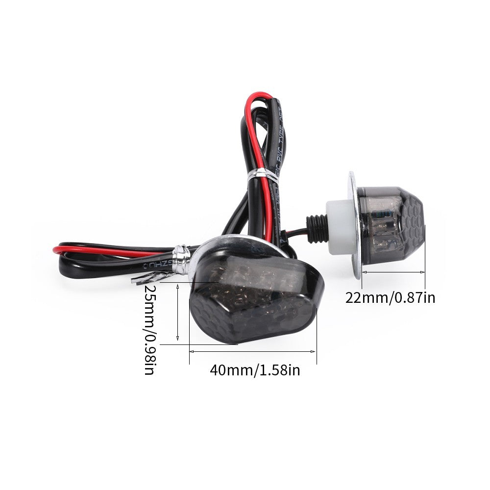 for YAMAHA YZF R7 2021-2025 LED Indicator Lamp Turn Signal Lights with Resistors Q