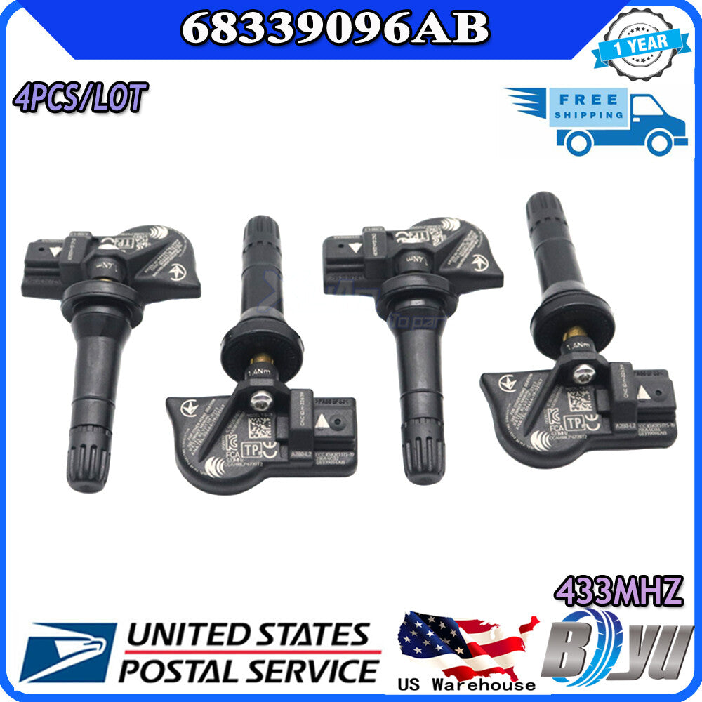 68339096AB TPMS for Jeep for Wrangler Wagoneer Gladiator 21-23 Tire Pressure Sensor Q