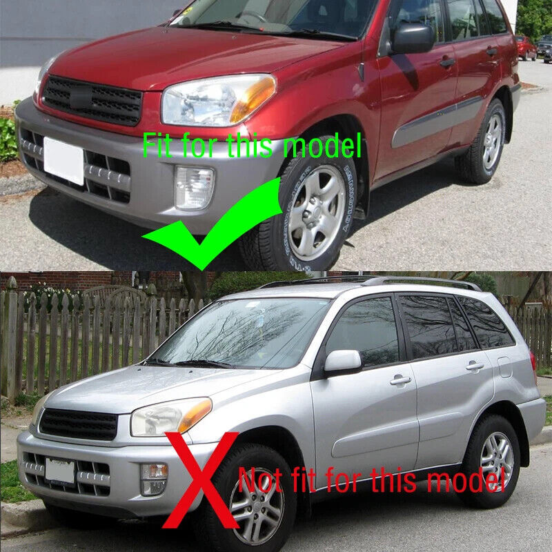1 pair of LHRH turn signals for the front bumper fog lights of 2001, 2002, and 2003 for Toyota RAV4.