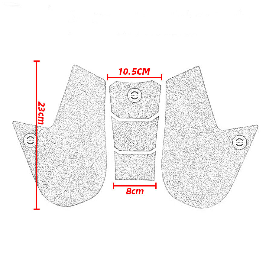 Motorcycle Fuel Tank Pads Protective Anti-Slip Pads for Yamaha MT09 FZ09 2013-20