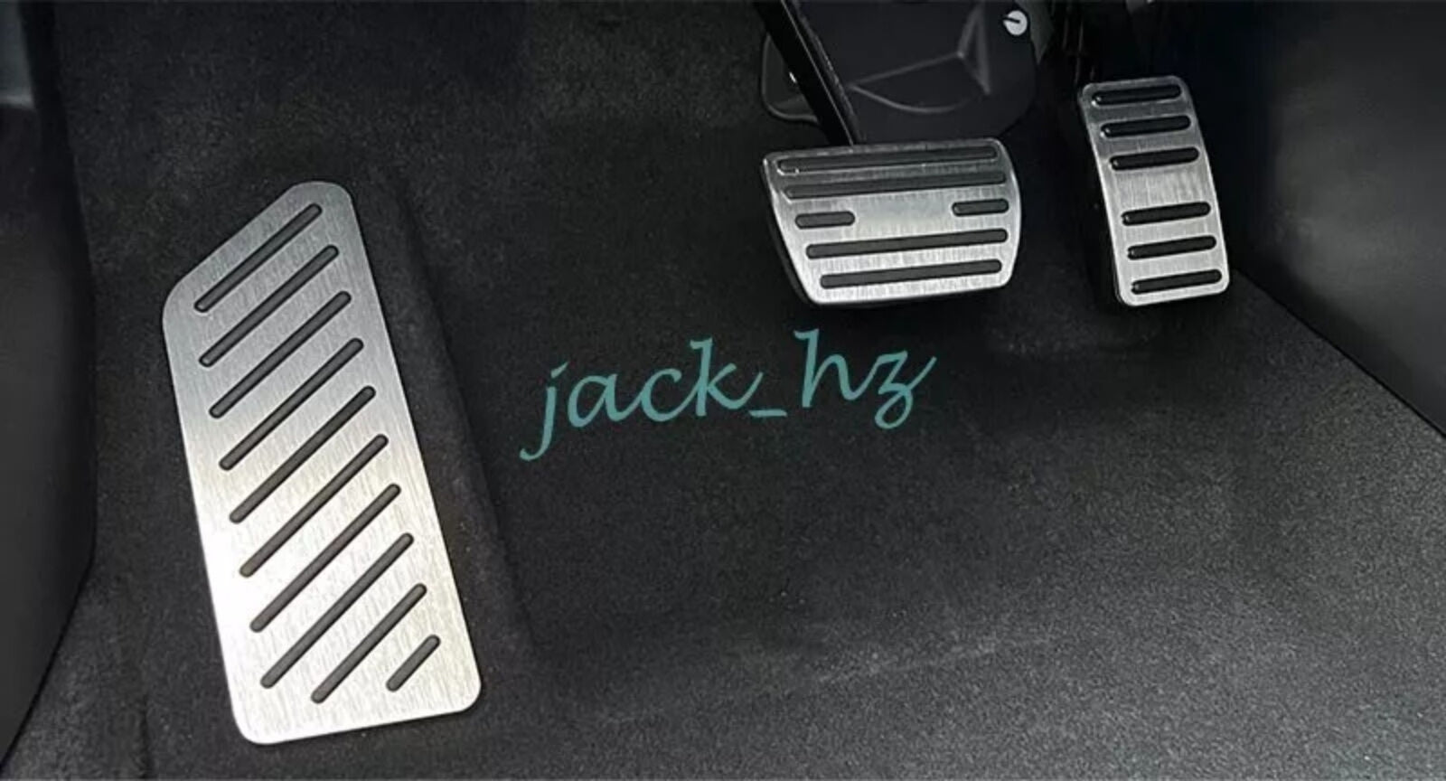 Foot Rest Gas Brake Pedal Cover Silver For 2023 2024 for Honda CR-V Replacement n
