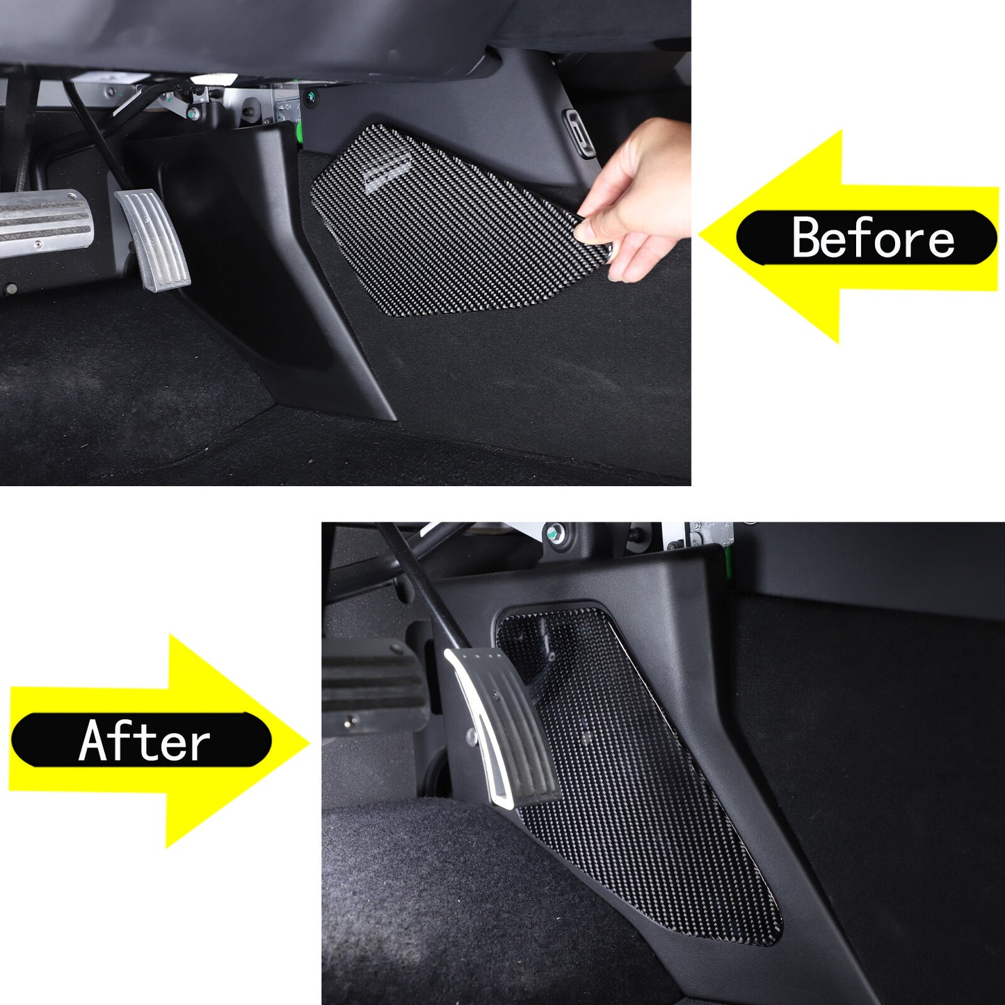 Car Center Armrest Storage Tray Organizer Trim for 2024 for Tacoma Black- v