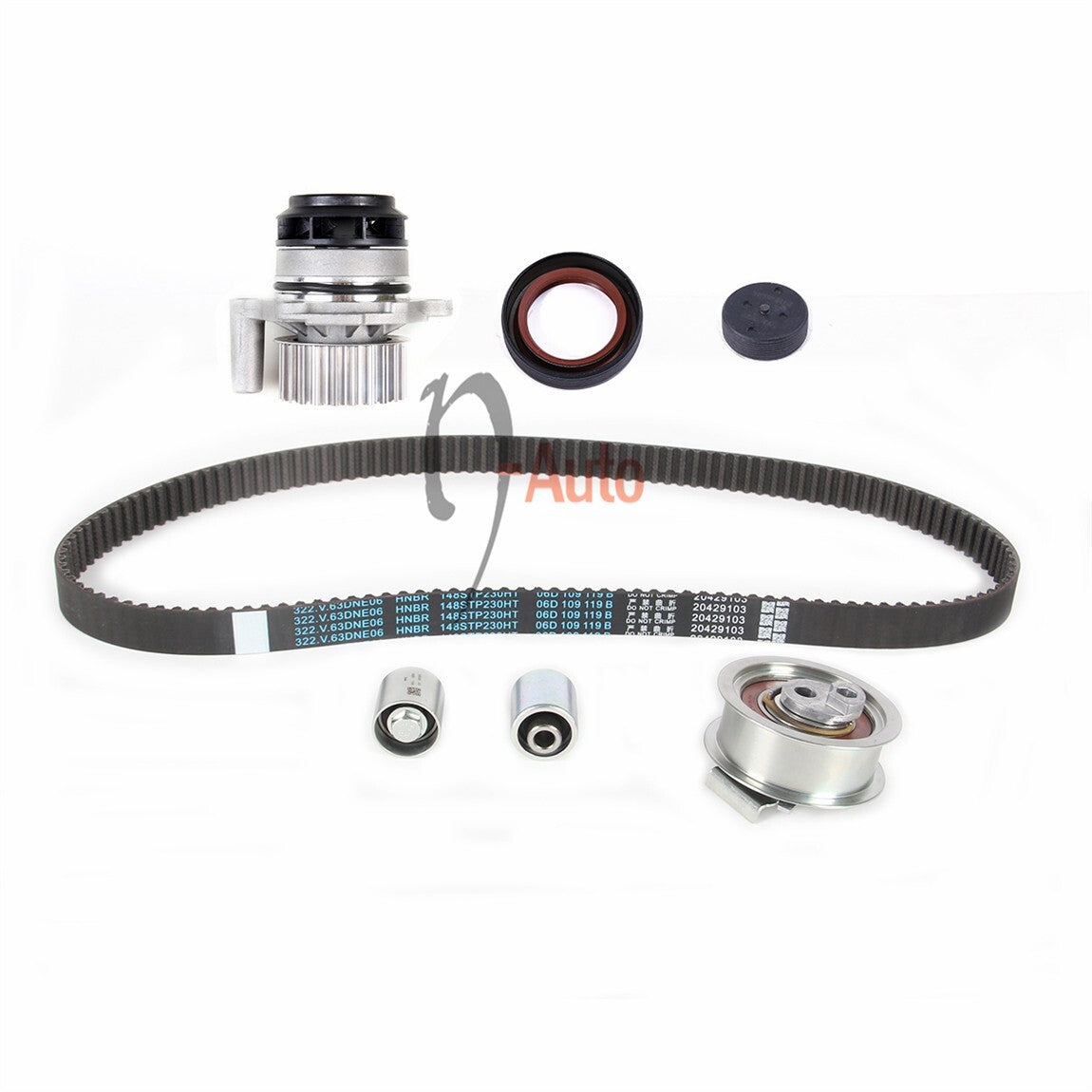 2.0T Timing Belt & Water Pump Kit Fit for VW for Golf BVZ BWA BPY for AUDI BGB BUL BWE Q