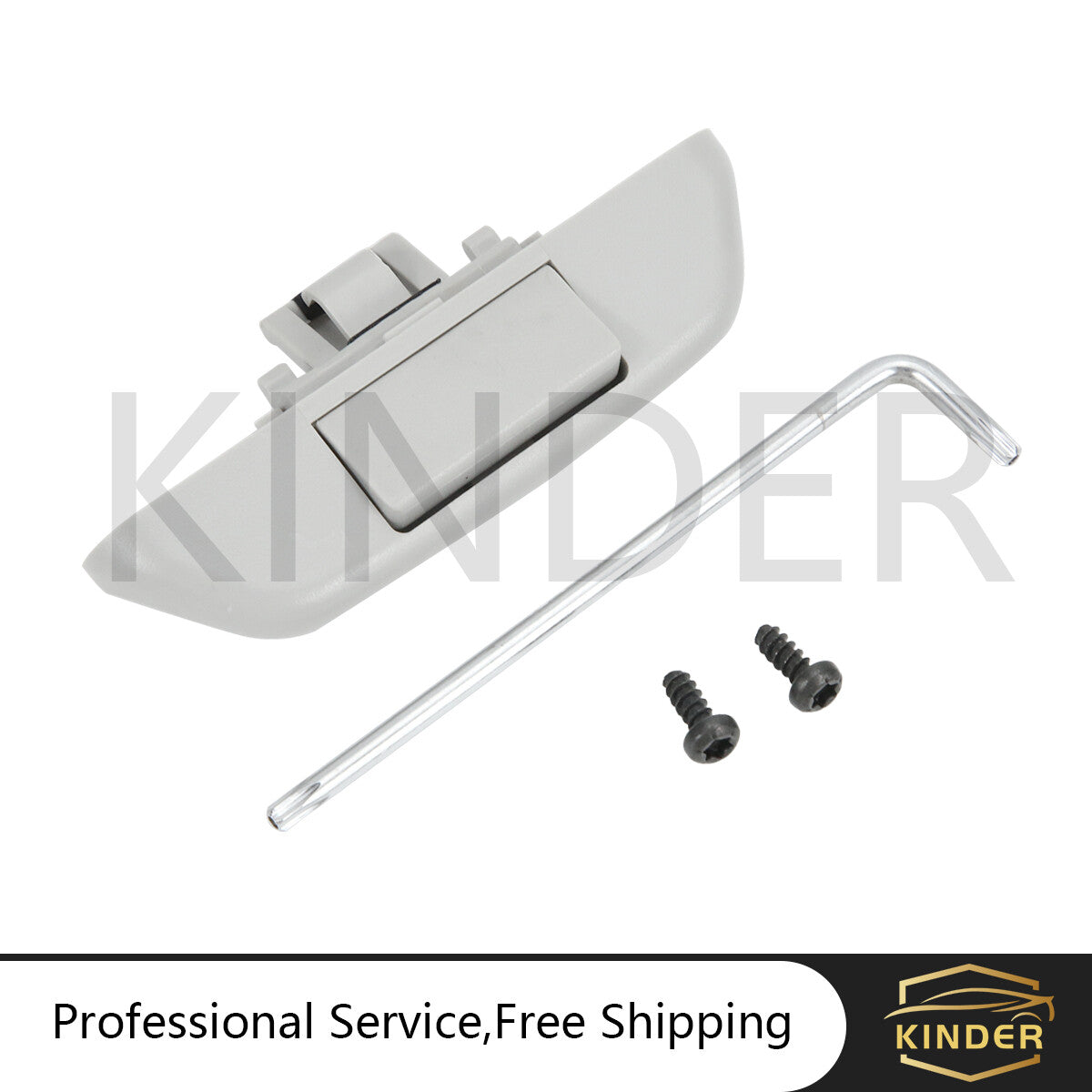New Grey Rear Sunroof Shade Handle Plastic for 2007-2015 for Audi Q7 4L0898924B Q