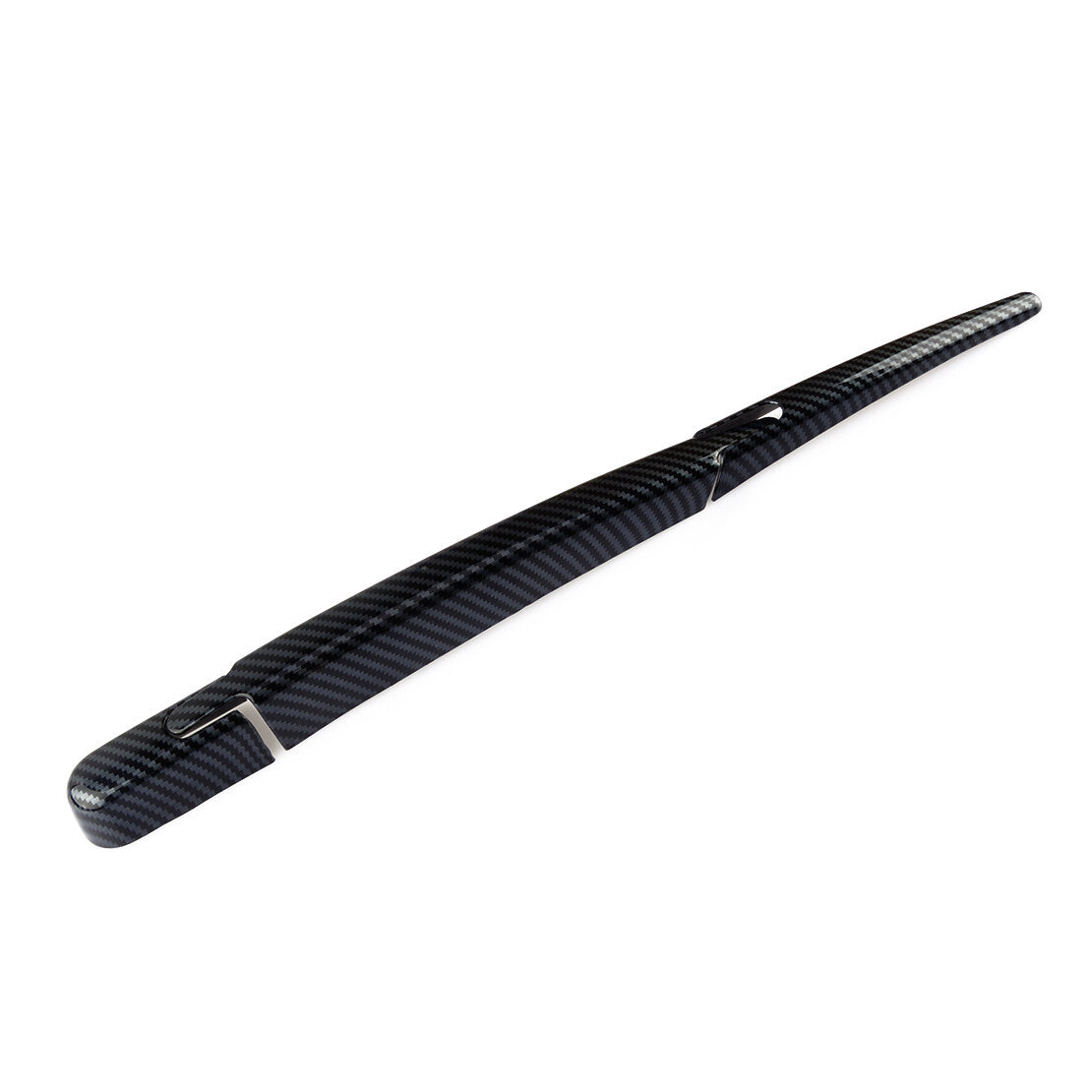 Carbon Fiber Look Rear Windscreen Wiper Cover Kit Fit for Mitsubishi Outlander