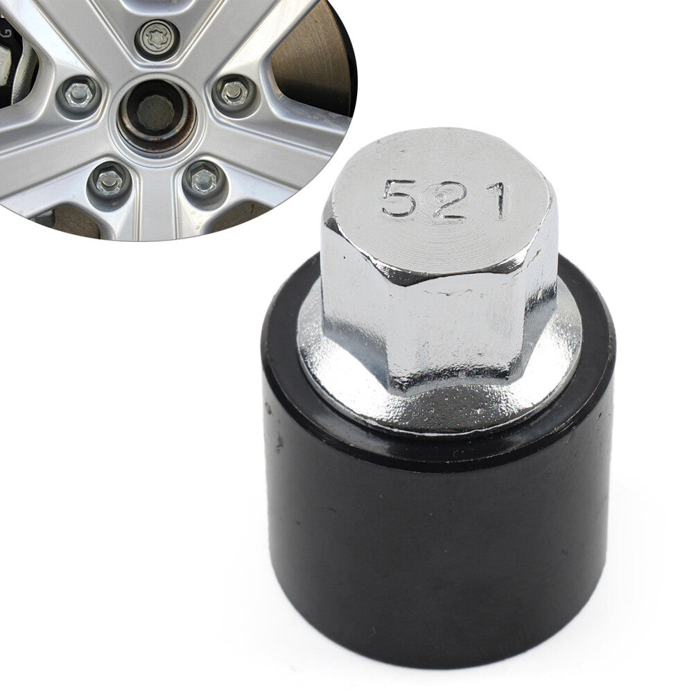 Locking Wheel Nut Key Anti-theft Screw Key Tool for VW for Golf for Jetta for Passat Q
