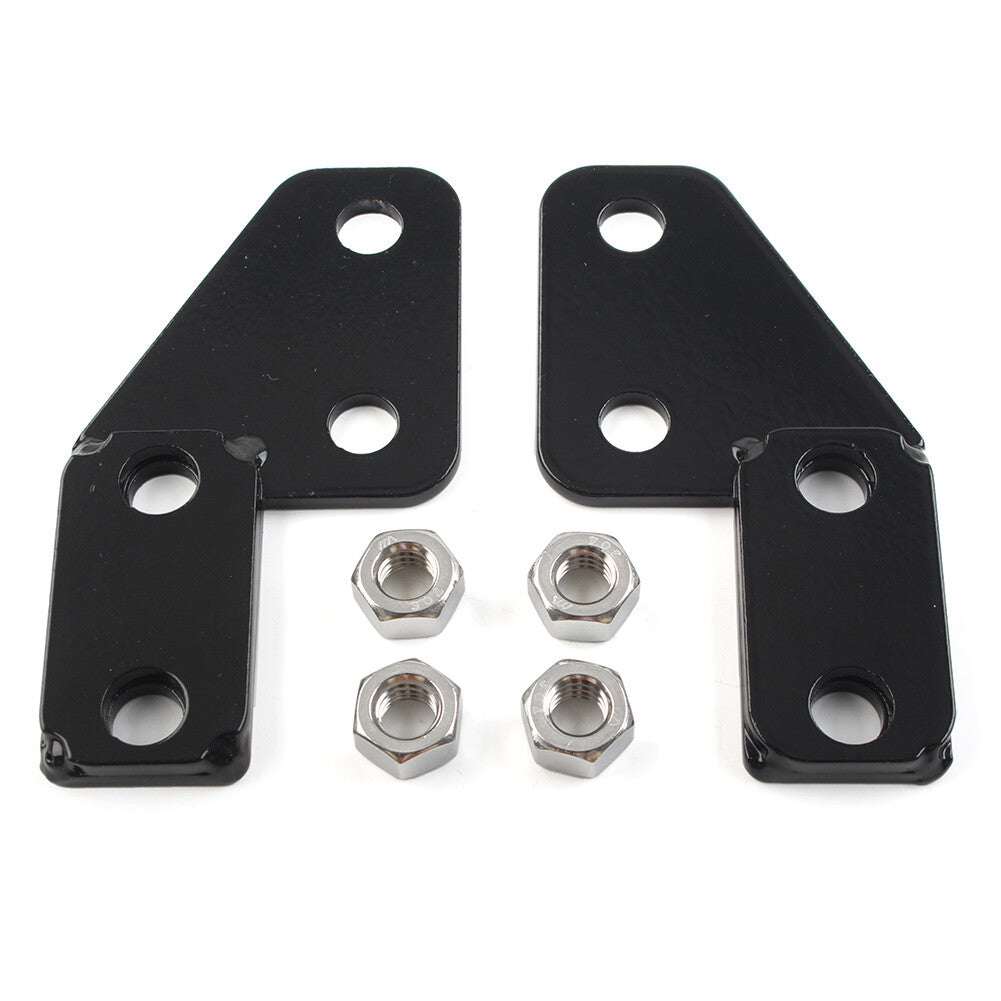License Plate Bar Eliminator Holder Bracket for Harley FLT FLHT 1997-2008 Black