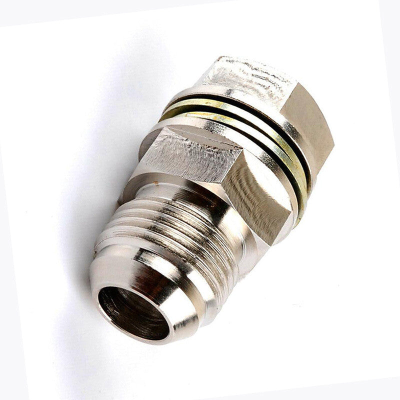 10 AN to M18x1.5mm Auto Turbo Oil Pan Adaptor Bung Return Drain Plug Non Welding v