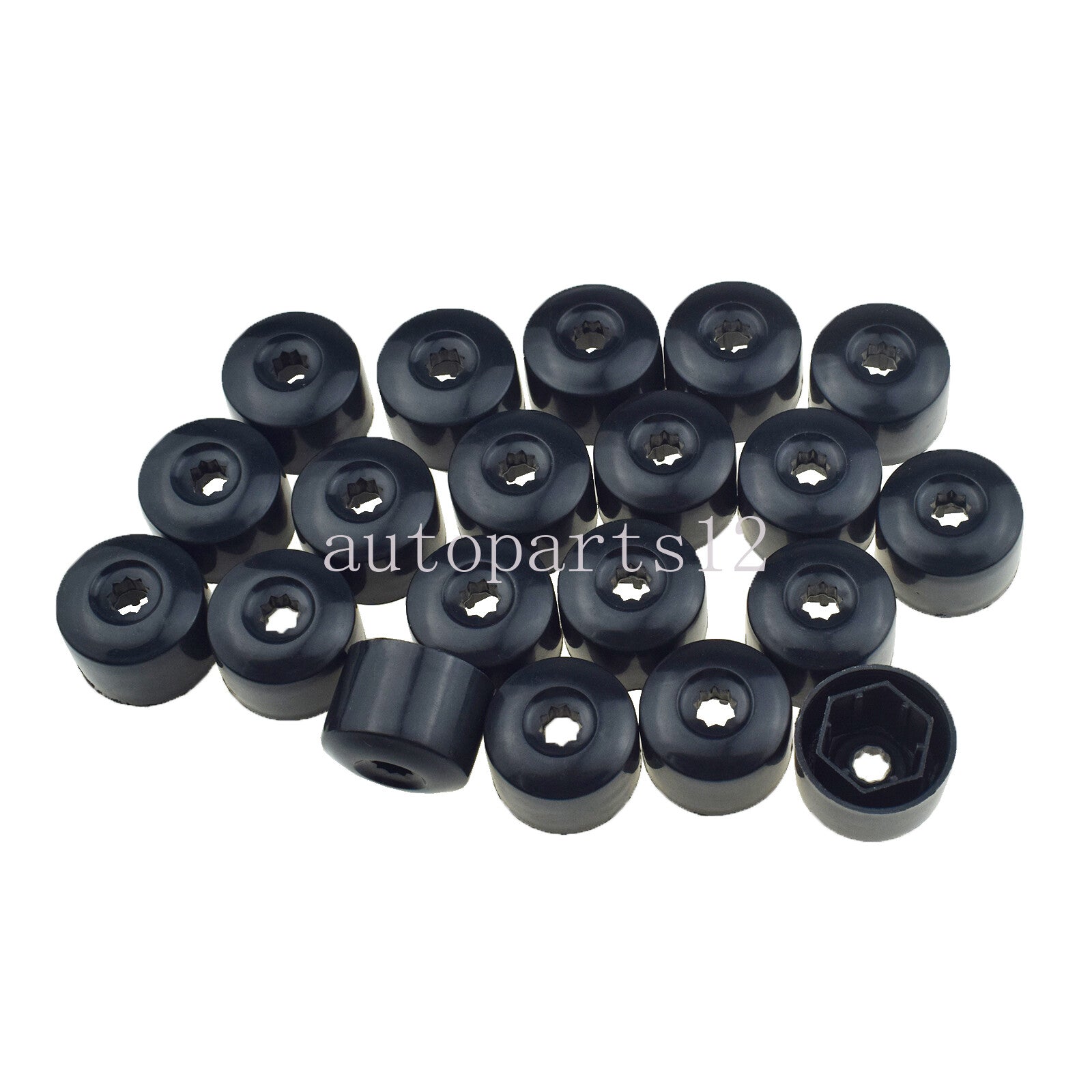 20pcs Car Wheel Bolt Covers Tire Screw Covers for for VW for Tiguan for Passat for Golf for Jetta for Bora - v