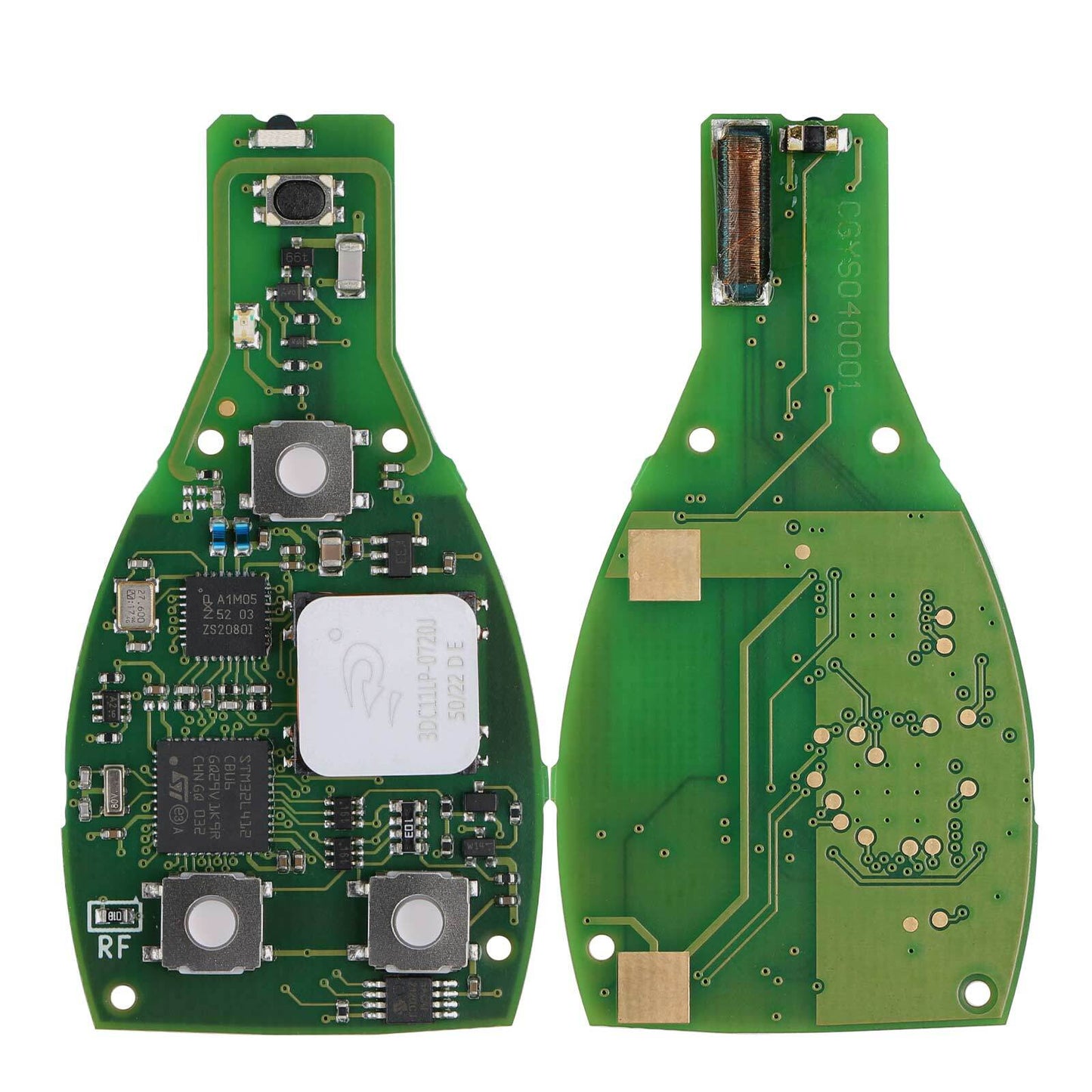 CG MB 08 Version Keyless Go Key 2-in-1 315MHz/433MHz for Benz W164 W221 W216