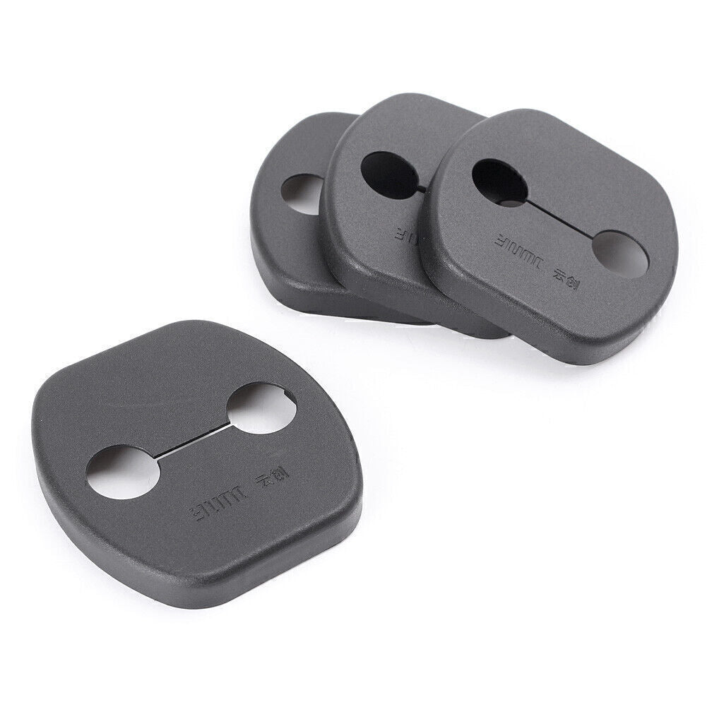 for Nissan Qashqai 2008-2013 2009 Black 4x Door lock Cover Pad Guard Protector Q