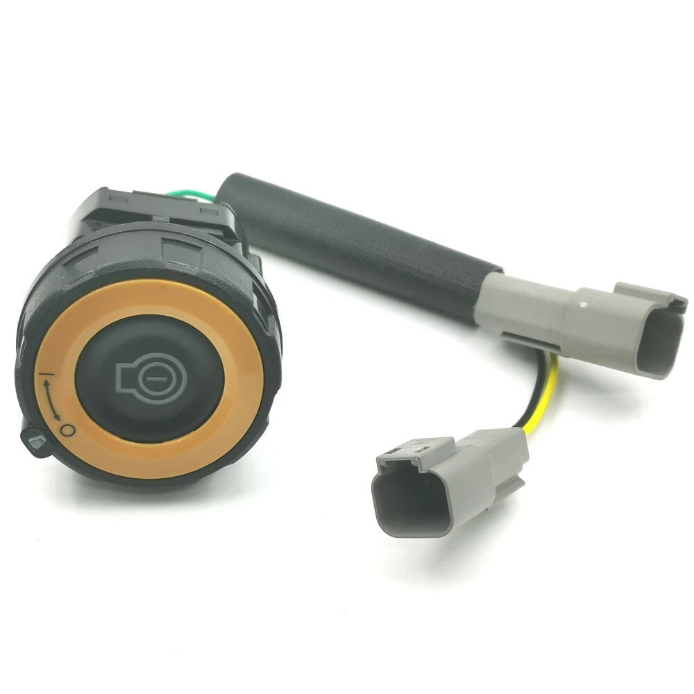 Ignition switches for Caterpillar 320GC, 323GC, 336GC, 345GC, 330, 323, 526-5710, and 526-5710 models. Q